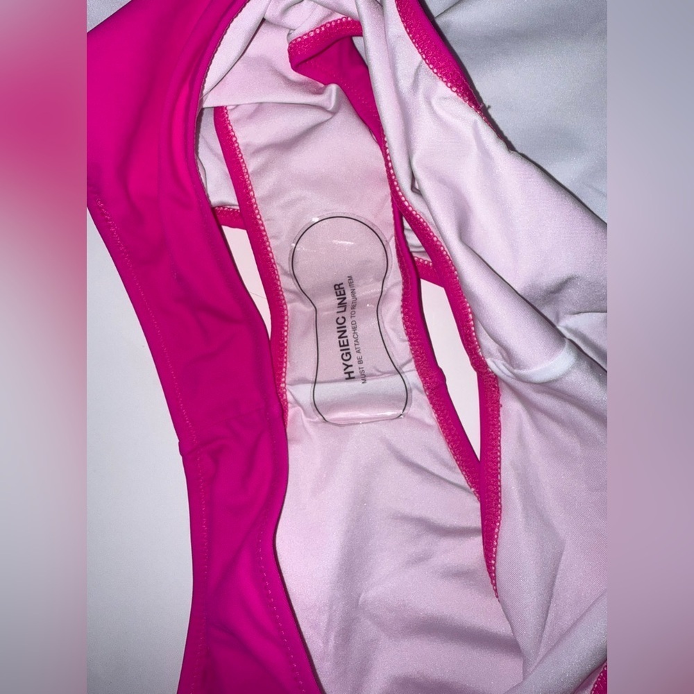 Hilinker Hot Pink Cut-Out One-Piece Swimsuit XL NWT - Picture 13 of 13